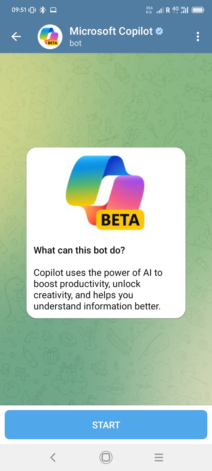 blivale_image_copilot_telegram_02 image blivale_image_copilot_telegram_02 Sfrutta l'Intelligenza Artificiale di Microsoft Copilot su Telegram