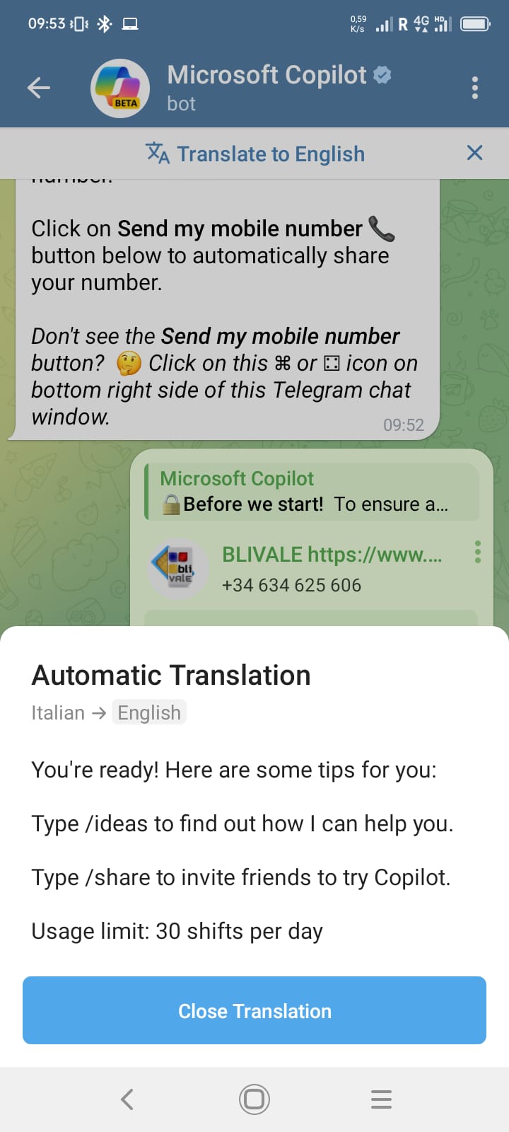 blivale_image_copilot_telegram_05 image blivale_image_copilot_telegram_05 Sfrutta l'Intelligenza Artificiale di Microsoft Copilot su Telegram