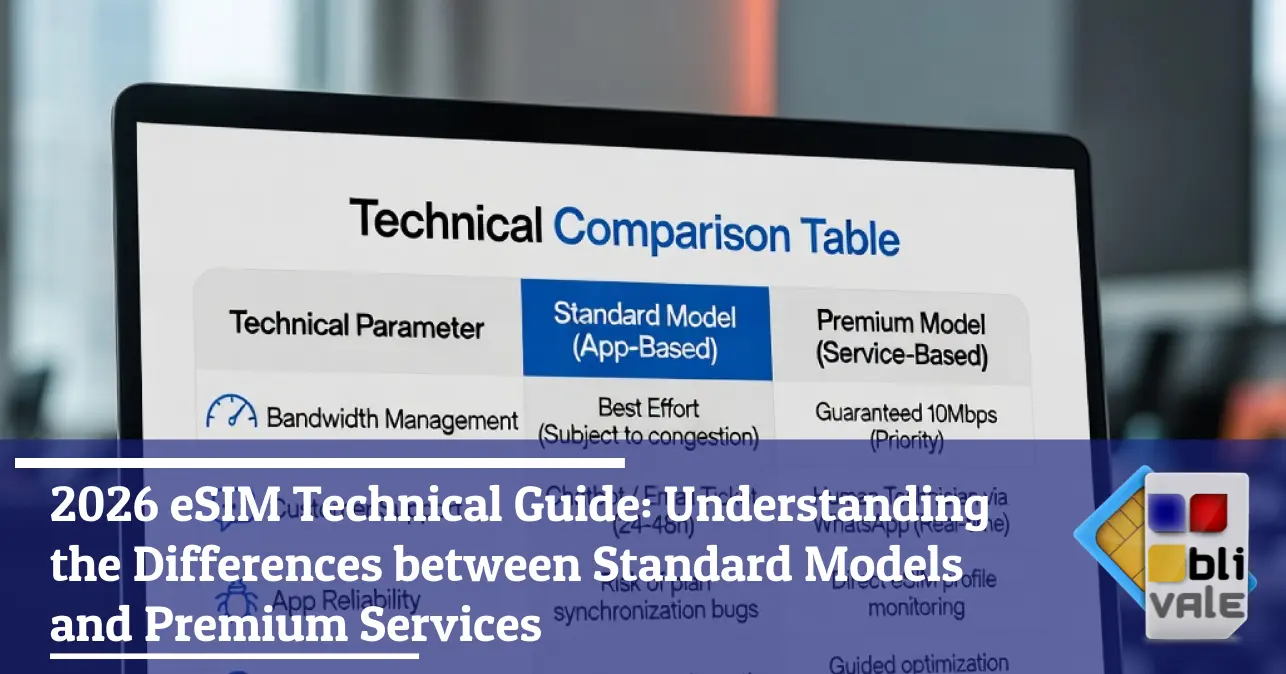 blivale-en-esim-2026-comparison-table-643x337 2026 eSIM Technical Guide: Understanding the Differences between Standard Models and Premium Services