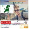 blivale_image_pay_as_you_go_surf_europe_free_roaming_gb_50_minutes BLIVALE SIM Card Surf Europe Unlimited: unlimited GB of data in 4G in the European Community