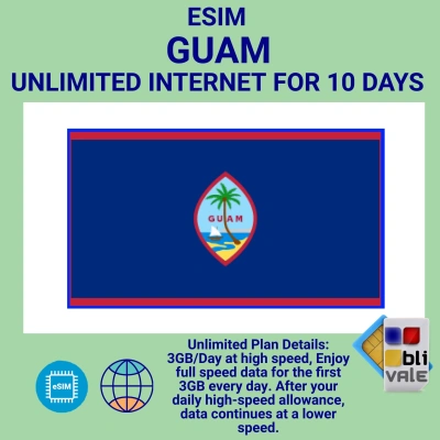 blivale_en_esim_guam_unlimited_10_days_1080x1080 eSIM for Guam Unlimited 10 Days (GU)