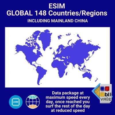 blivale_en_esim_new_global_148_countries_including_china_data_package_1080x1080 eSIM per 148 paesi/regioni GLOBALI (include la Cina continentale)