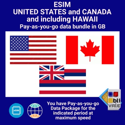 blivale_en_esim_new_usa_canada_hawaii_data_package_1080x1080 eSIM para ESTADOS UNIDOS (EE. UU.) y CANAD&Aacute; (CA) (incluye HAW&Aacute;I) Paquete de Datos