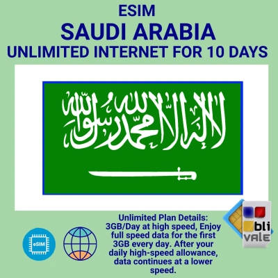 blivale_en_esim_saudi_arabia_unlimited_10_days_1080x1080 eSIM for Saudi Arabia Unlimited 10 Days (SA)