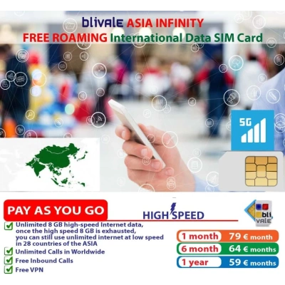 blivale_image_pay_as_you_go_surf_asia_infinity_sim_unlimited_free_roaming_246603840 BLIVALE SIM Card Infinity Asia 5G con Internet e chiamate illimitate