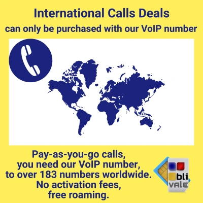 blivale_image_voip_top_up_minutes_1080x1080_1414826997 International Calls Deals - Pay-as-you-go calls, to more than 183 worldwide